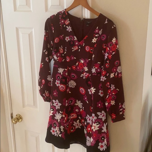 AnnTaylor holiday dress sz 00 - Picture 3 of 5